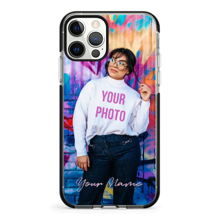 Apple iPhone 11 Pro / Impact Pro Black Custom Photo, My Style Phone Case - Stylizedd.com