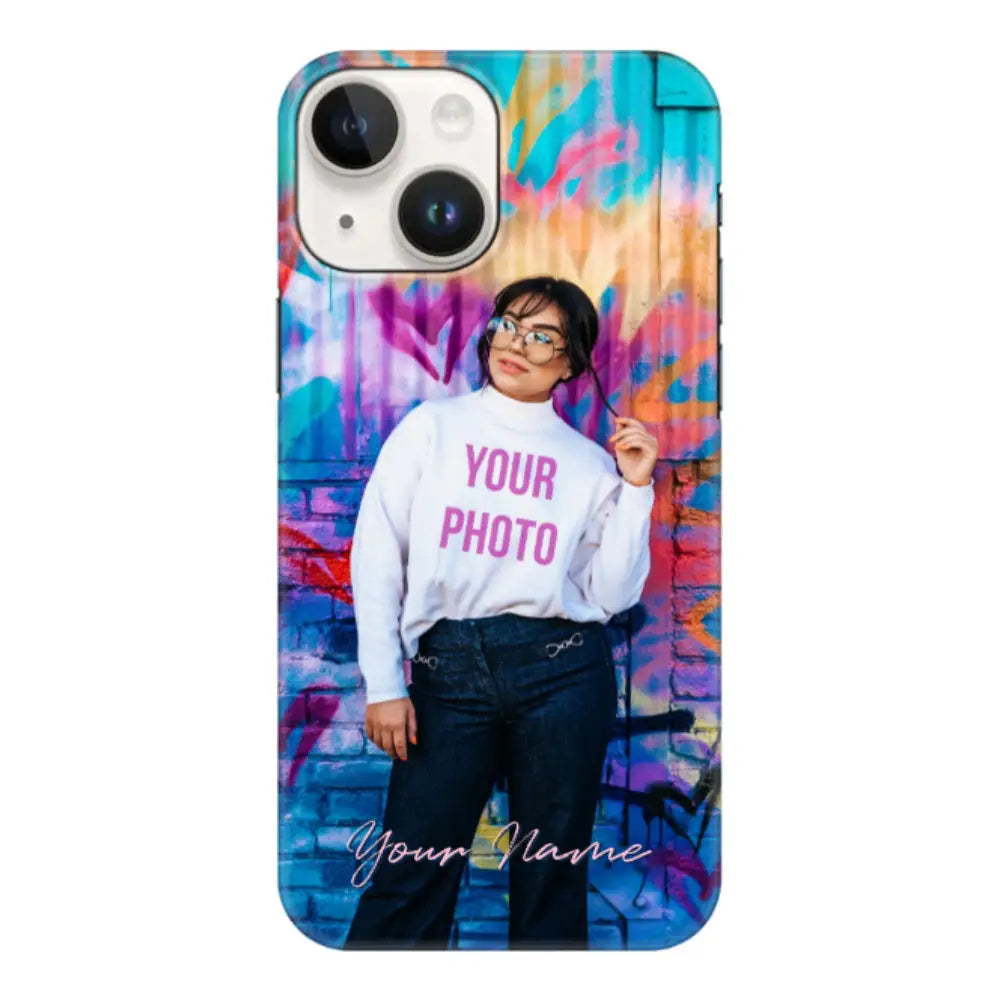Apple iPhone 14 / Snap Classic Phone Case Custom Photo, My Style Phone Case - Stylizedd.com