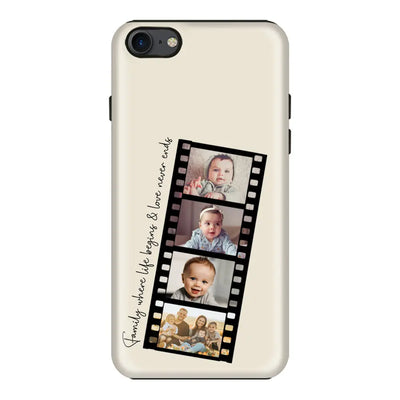 Apple iPhone 6 / 6s / Tough Pro Phone Case Custom Film Strips Personalised Movie Strip, Phone Case - Stylizedd.com