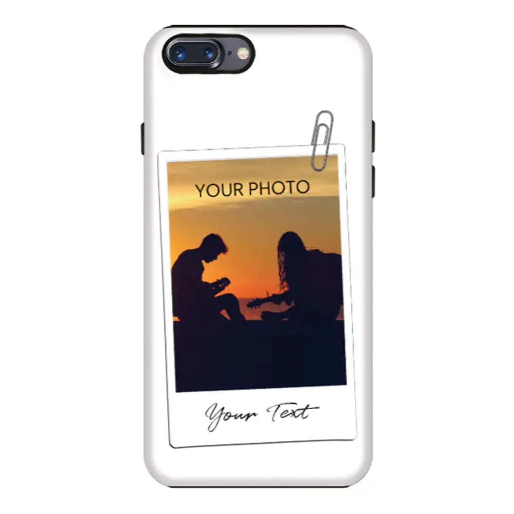 Apple iPhone 7 Plus / 8 Plus / Tough Pro Phone Case Polaroid Photo Phone Case - Stylizedd.com
