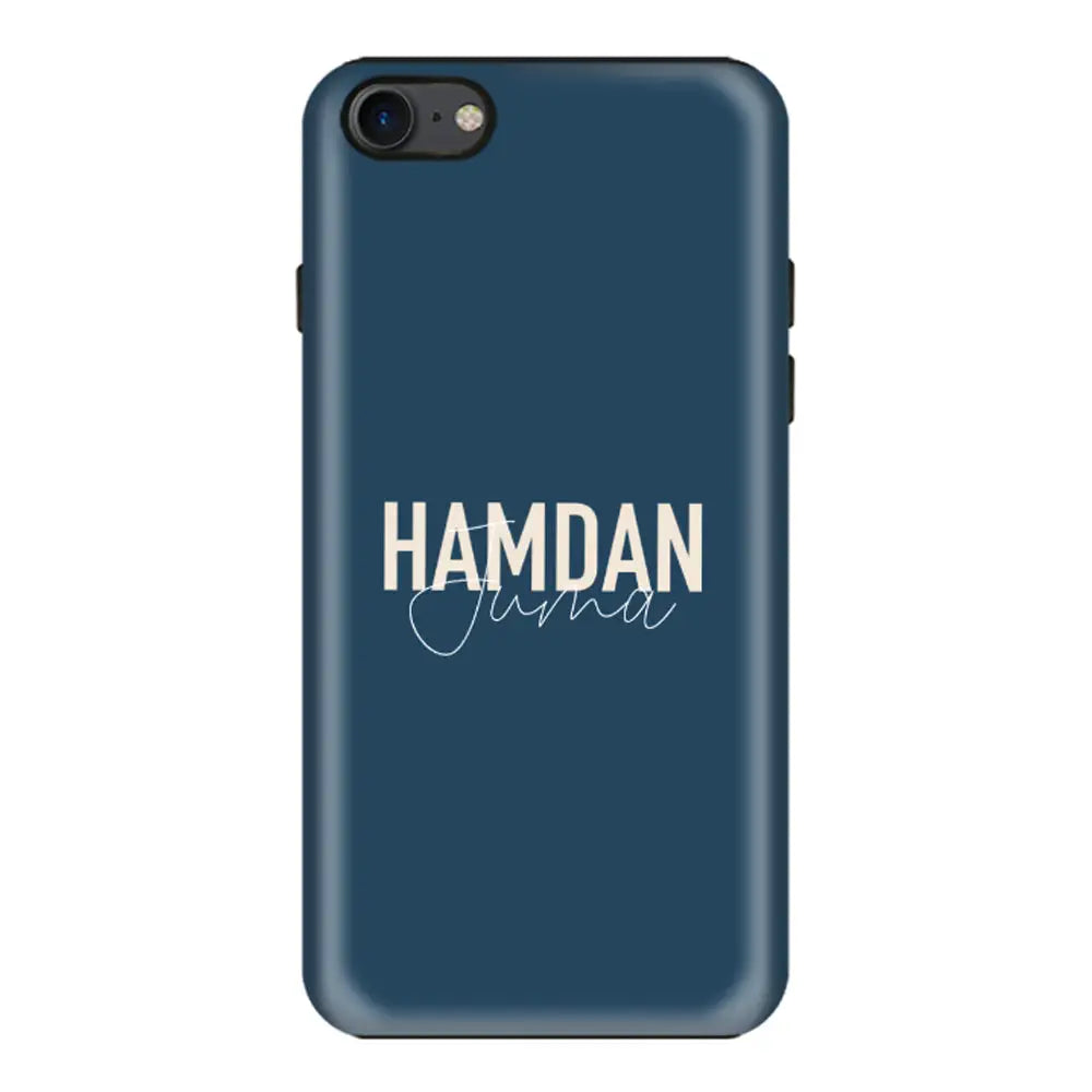 Apple iPhone 7/8/SE (2020) / Tough Pro Personalized Name Horizontal, Phone Case - Stylizedd.com