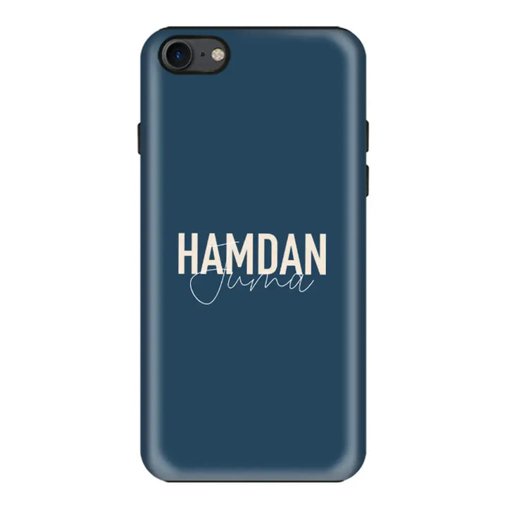 Apple iPhone 7/8/SE (2020) / Tough Pro Personalized Name Horizontal, Phone Case - Stylizedd.com