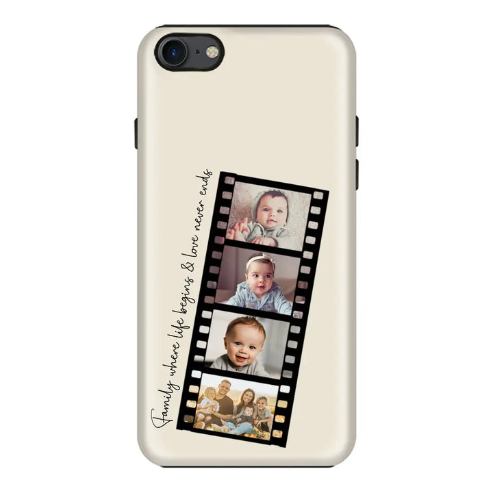 Apple iPhone 7/8/SE (2020) / Tough Pro Custom Film Strips Personalised Movie Strip, Phone Case - Stylizedd.com
