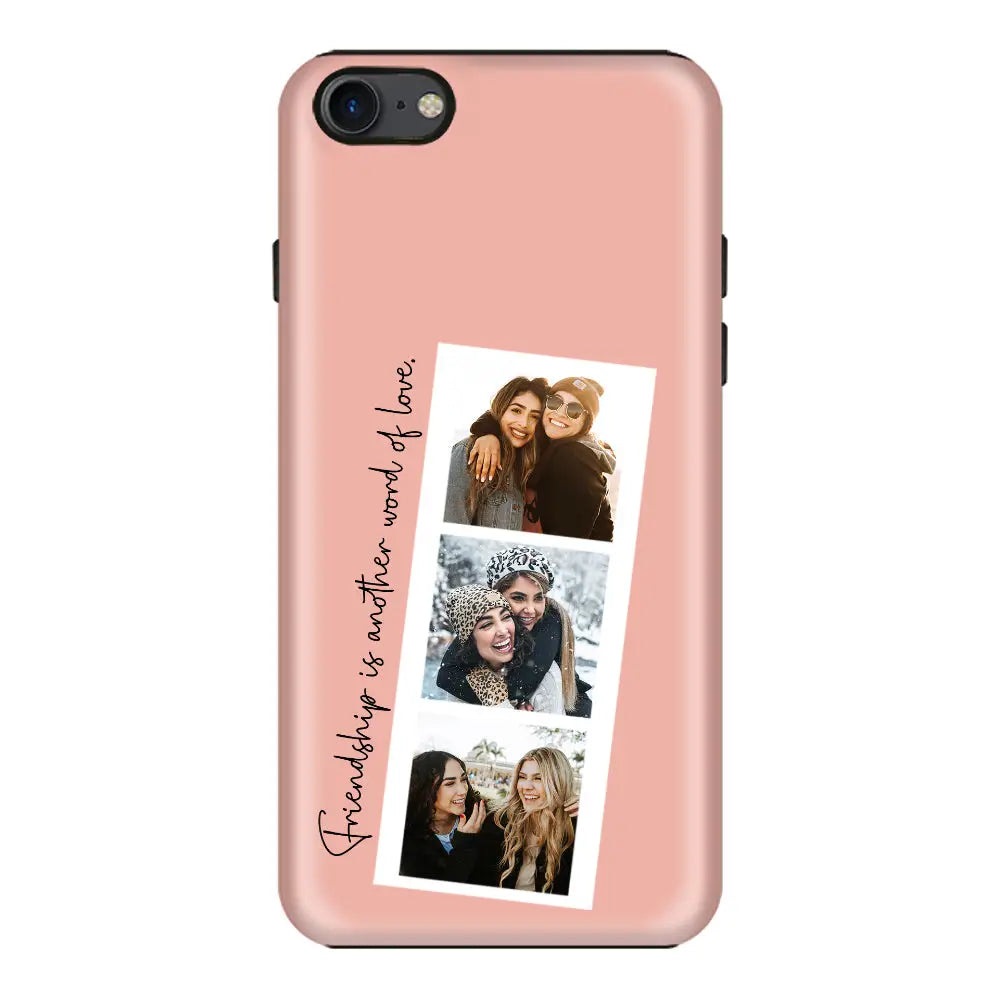 Apple iPhone 7/8/SE (2020) / Tough Pro Phone Case Custom Photo Strip Polaroid Style, Phone Case - Stylizedd.com