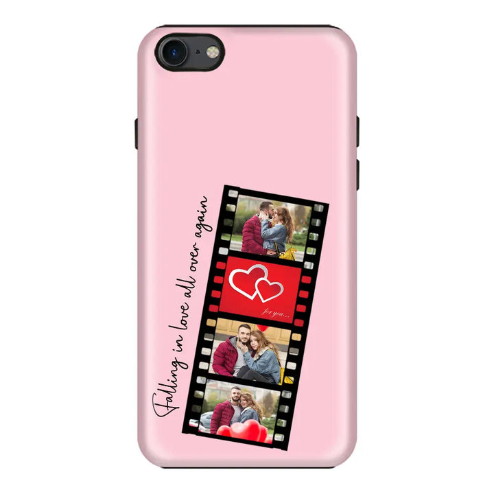 Apple iPhone 7/8/SE (2020) / Tough Pro Custom Valentine Photo Film Strips, Phone Case - Stylizedd.com