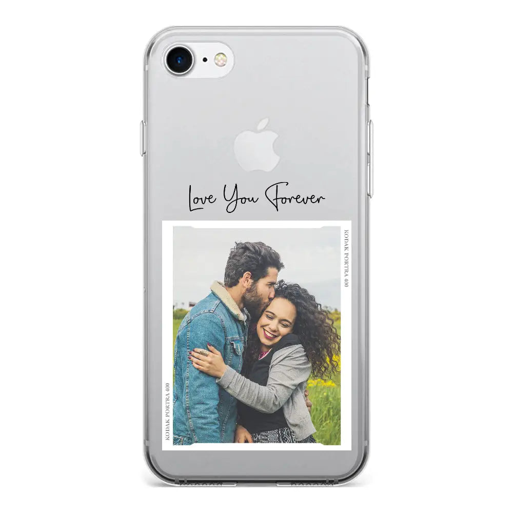 Apple iPhone 7/8/SE (2020) / Clear Classic Custom Memory Photo, Phone Case - Stylizedd.com