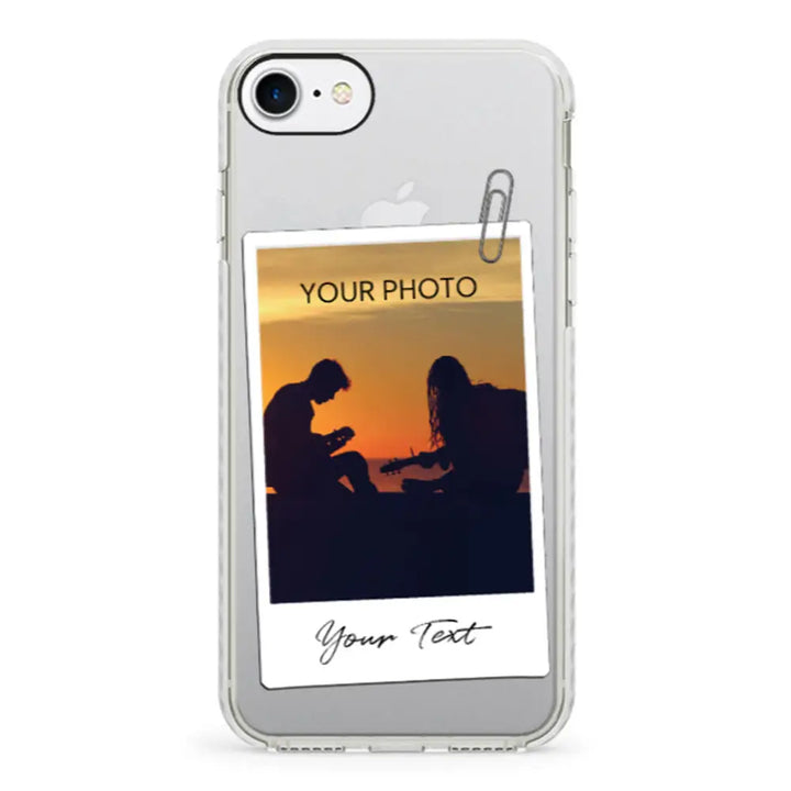 Apple iPhone 7/8/SE (2020) / Impact Pro White Polaroid Photo Phone Case - Stylizedd.com