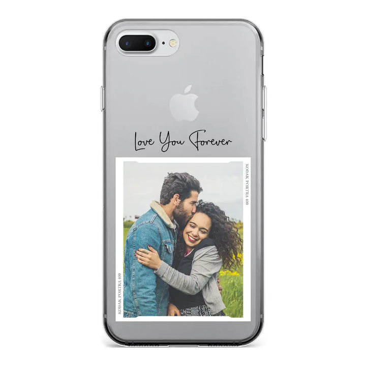 Apple iPhone 7 Plus / 8 Plus / Clear Classic Custom Memory Photo, Phone Case - Stylizedd.com