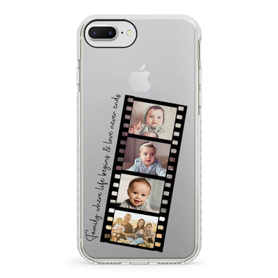 Apple iPhone 7 Plus / 8 Plus / Impact Pro White Phone Case Custom Film Strips Personalised Movie Strip, Phone Case - Stylizedd.com