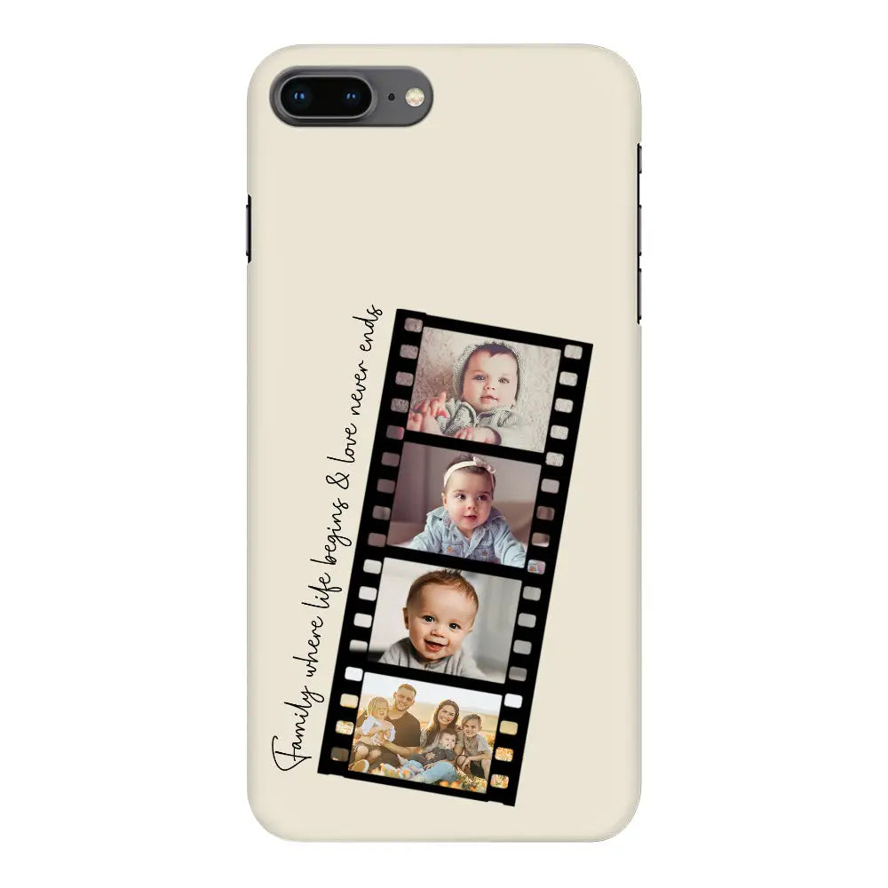 Apple iPhone 7 Plus / 8 Plus / Snap Classic Phone Case Custom Film Strips Personalised Movie Strip, Phone Case - Stylizedd.com