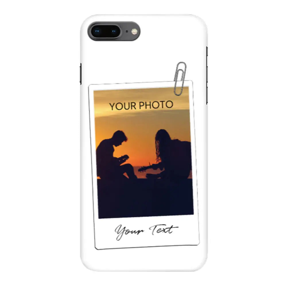 Apple iPhone 7 Plus / 8 Plus / Snap Classic Phone Case Polaroid Photo Phone Case - Stylizedd.com