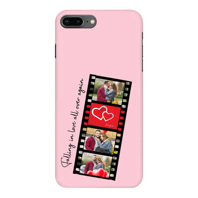 Apple iPhone 7 Plus / 8 Plus / Snap Classic Phone Case Custom Valentine Photo Film Strips, Phone Case - Stylizedd