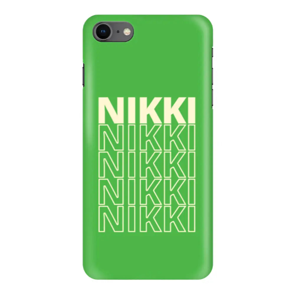 Apple iPhone 7/8/SE (2020) / Snap Classic Repeated Monogram Phone Case - Stylizedd.com