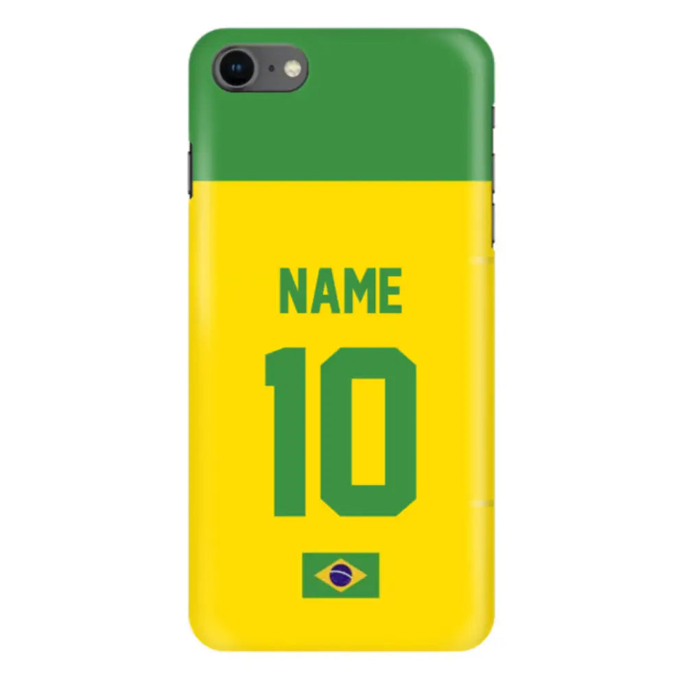 Apple iPhone 7/8/SE (2020) / Snap Classic Personalized Football Jersey Phone Case Custom Name & Number - Stylizedd.com