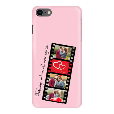 Apple iPhone 7/8/SE (2020) / Snap Classic Phone Case Custom Valentine Photo Film Strips, Phone Case - Stylizedd