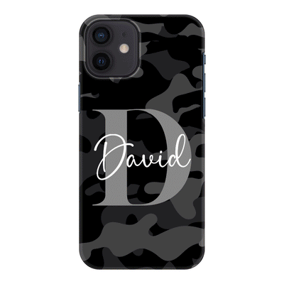 Apple iPhone 11 / Snap Classic Phone Case Personalized Name Camouflage Military Camo, Phone case - Stylizedd.com