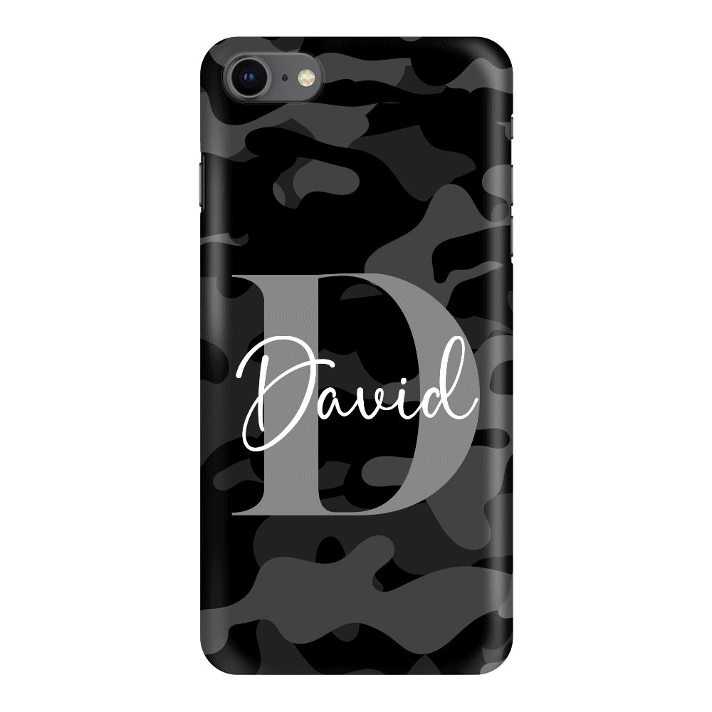 Apple iPhone 6 / 6s / Snap Classic Phone Case Personalized Name Camouflage Military Camo, Phone case - Stylizedd.com