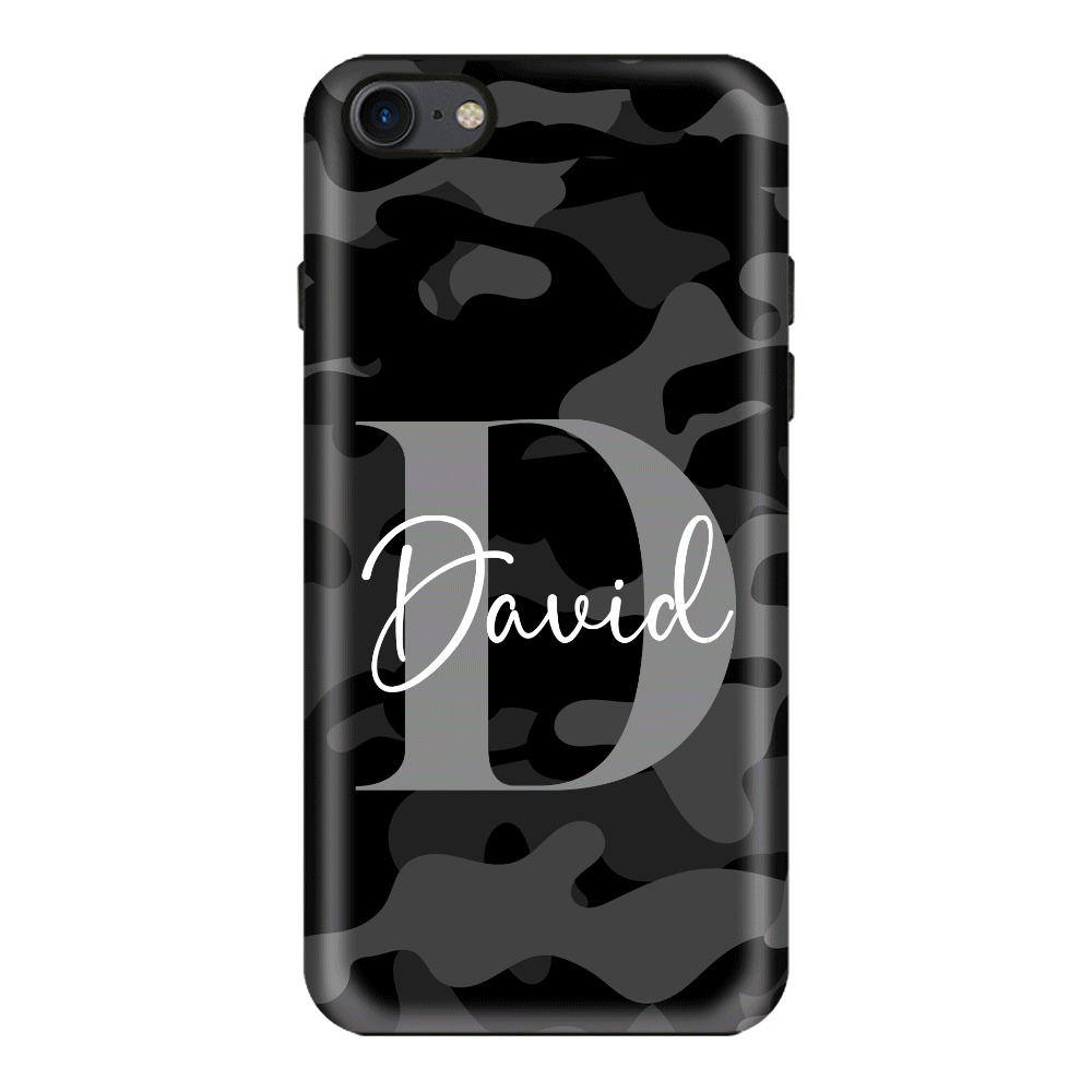 Apple iPhone 6 Plus / 6s Plus / Tough Pro Phone Case Personalized Name Camouflage Military Camo, Phone case - Stylizedd.com