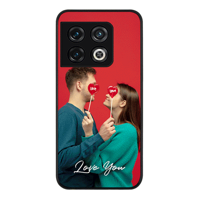 OnePlus 10 Pro 5G / Rugged Black Custom Photo Valentine, Phone Case - OnePlus - Stylizedd.com