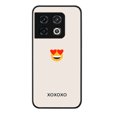 OnePlus 10 Pro 5G / Rugged Black Phone Case Custom Text Emojis Emoticons, Phone Case - OnePlus - Stylizedd
