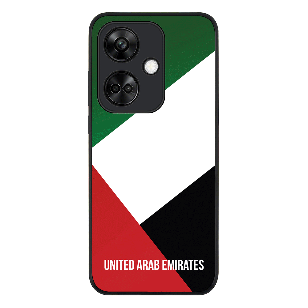 Oppo K11 / Rugged Black Personalized UAE United Arab Emirates, Phone Case - Oppo - Stylizedd.com
