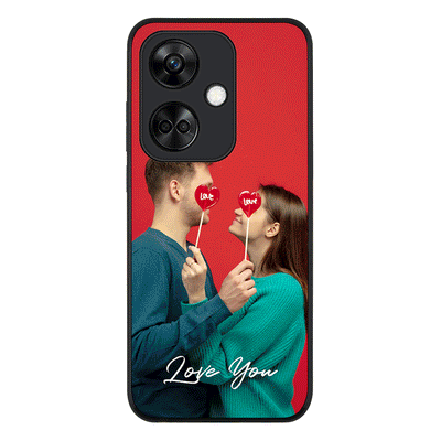 Oppo K11 / Rugged Black Phone Case Custom Photo Valentine, Phone Case - Oppo - Stylizedd