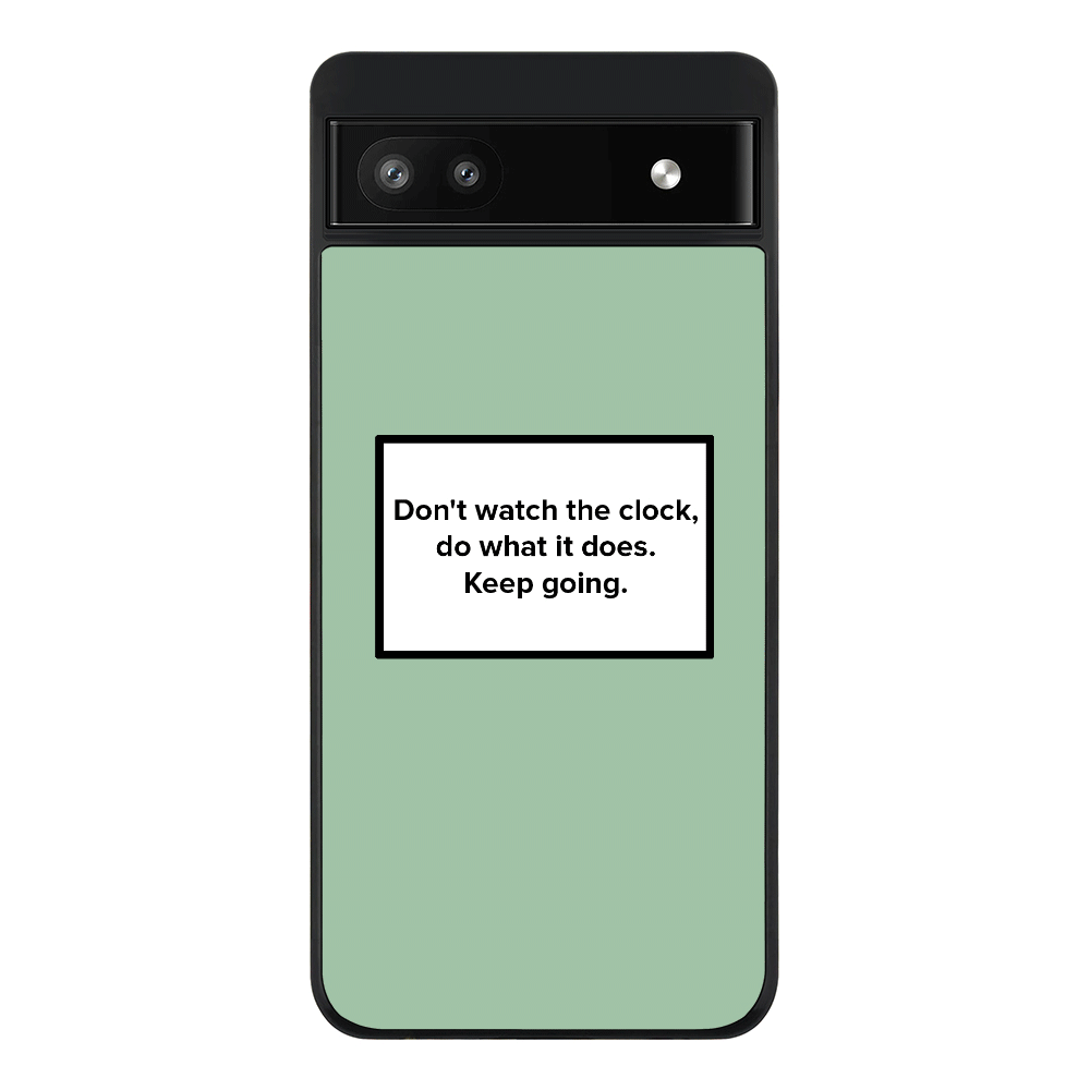 Google Pixel 6a Rugged Black Custom Quote Text Box, Phone case - Google - Stylizedd.com