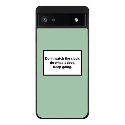 Google Pixel 6a Rugged Black Custom Quote Text Box, Phone case - Google - Stylizedd.com