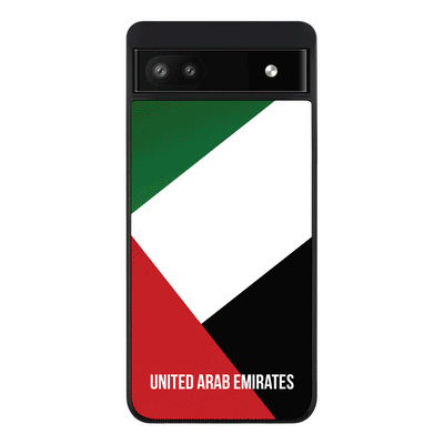 Google Pixel 6a / Rugged Black Personalized UAE United Arab Emirates, Phone Case - Google - Stylizedd.com
