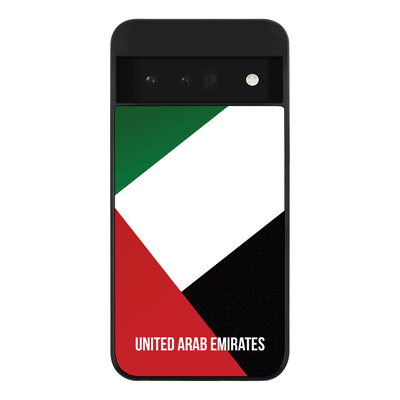 Google Pixel 6 Pro 5G / Rugged Black Personalized UAE United Arab Emirates, Phone Case - Google - Stylizedd.com