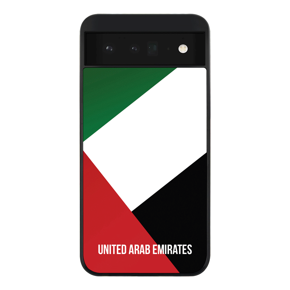 Google Pixel 6 5G / Rugged Black Personalized UAE United Arab Emirates, Phone Case - Google - Stylizedd.com
