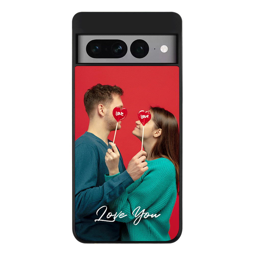 Google Pixel 7 Pro / Rugged Black Custom Photo Valentine, Phone Case - Google - Stylizedd.com