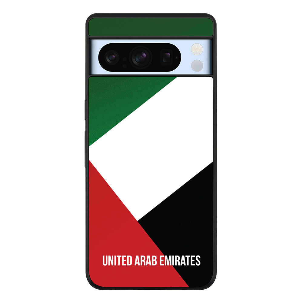 Google Pixel 8 Pro / Rugged Black Personalized UAE United Arab Emirates, Phone Case - Google - Stylizedd.com