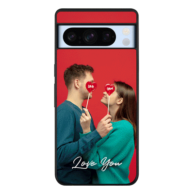 Google Pixel 8 Pro / Rugged Black Custom Photo Valentine, Phone Case - Google - Stylizedd.com