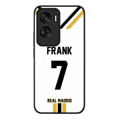 Personalized Football Clubs Jersey Phone Case Custom Name & Number - Honor - 90 Lite 5G / X50i /
