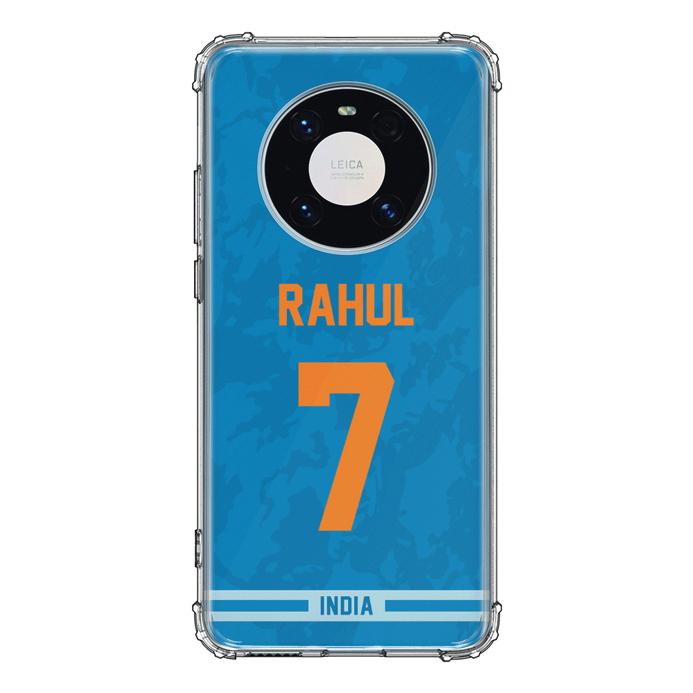 Huawei Mate 40 Pro / Clear Classic Phone Case Personalized Cricket Jersey Phone Case Custom Name & Number - Huawei - Stylizedd
