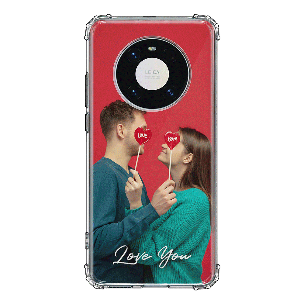 Huawei Mate 40 Pro / Clear Classic Phone Case Custom Photo Valentine, Phone Case - Huawei - Stylizedd