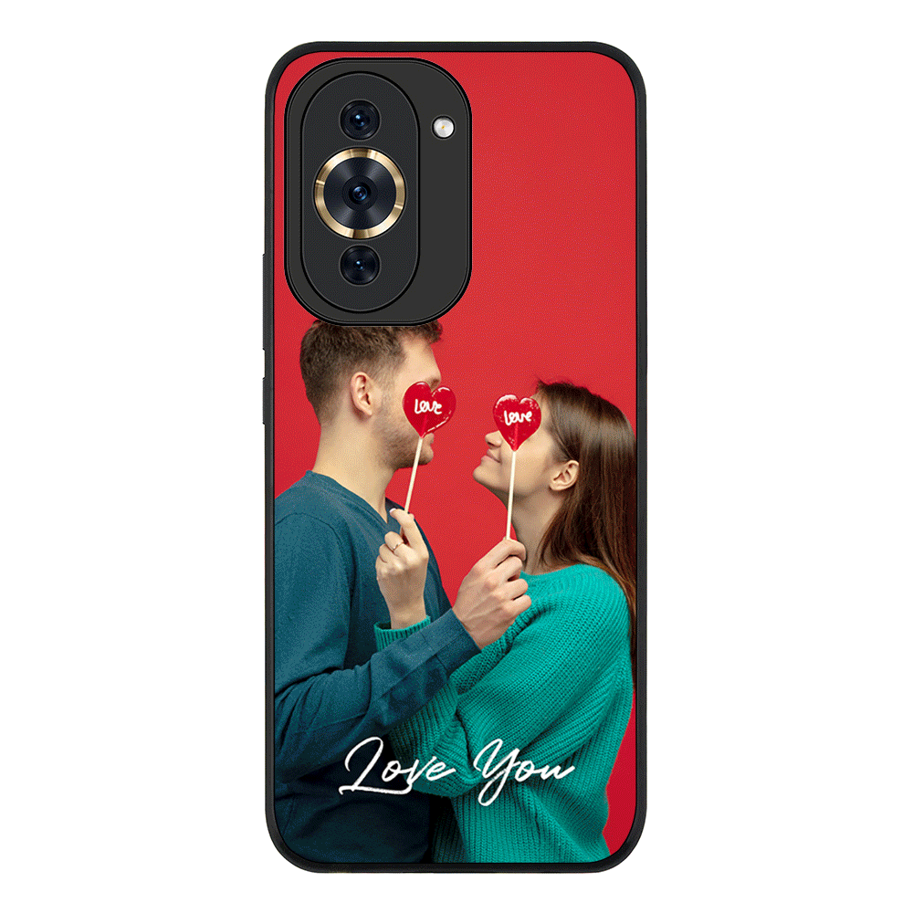 Huawei Nova 10 Pro / Rugged Black Phone Case Custom Photo Valentine, Phone Case - Huawei - Stylizedd