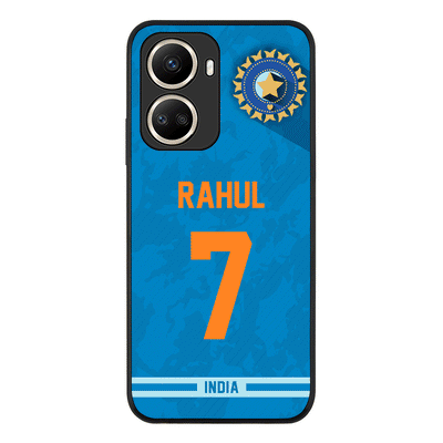 Huawei Nova 10 SE / Rugged Black Phone Case Personalized Cricket Jersey Phone Case Custom Name & Number - Huawei - Stylizedd