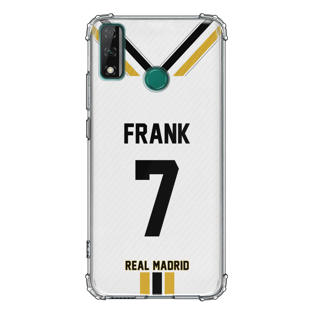 Huawei Y8S / Clear Classic Personalized Football Clubs Jersey Phone Case Custom Name & Number - Huawei - Stylizedd.com