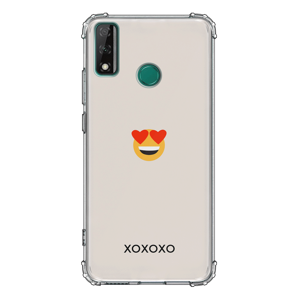 Huawei Y8S / Clear Classic Phone Case Custom Text Emojis Emoticons, Phone Case - Huawei - Stylizedd