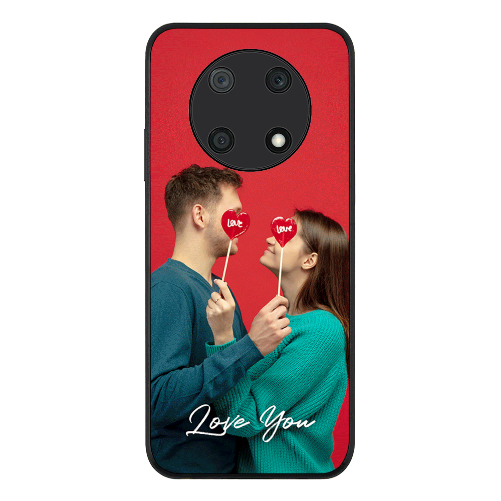 Huawei Nova Y90 / Rugged Black Phone Case Custom Photo Valentine, Phone Case - Huawei - Stylizedd