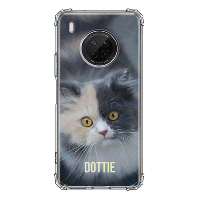 Huawei Y9A / Clear Classic Phone Case Personalized Pet Cat, Phone Case - Huawei - Stylizedd