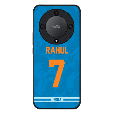 Honor X9a 5G / Rugged Black Personalized Cricket Jersey Phone Case Custom Name & Number - Stylizedd.com