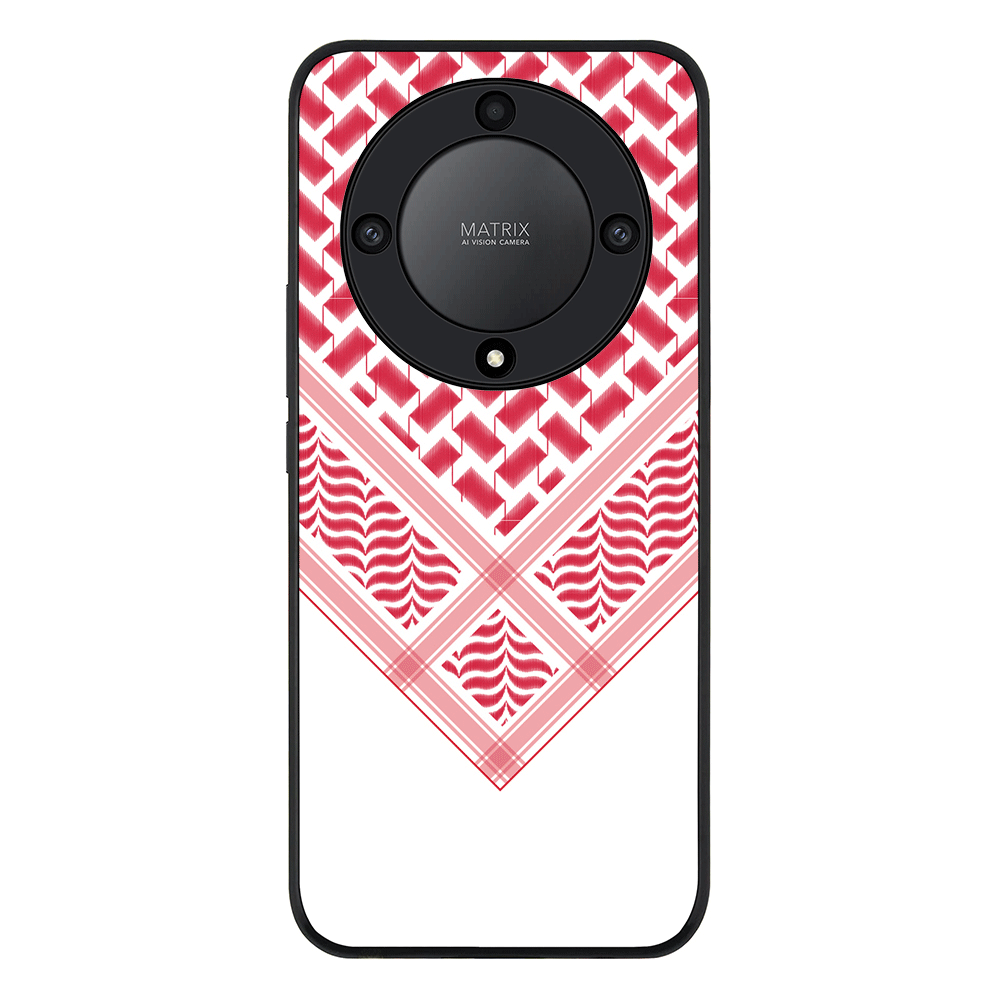 Honor X9a 5G / Rugged Black Phone Case Custom Arab Shemagh, Phone Case - Honor - Stylizedd