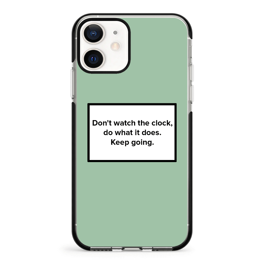Apple iPhone 12 Mini / Impact Pro Black Phone Case Custom Quote Text Box, Phone case - Stylizedd.com