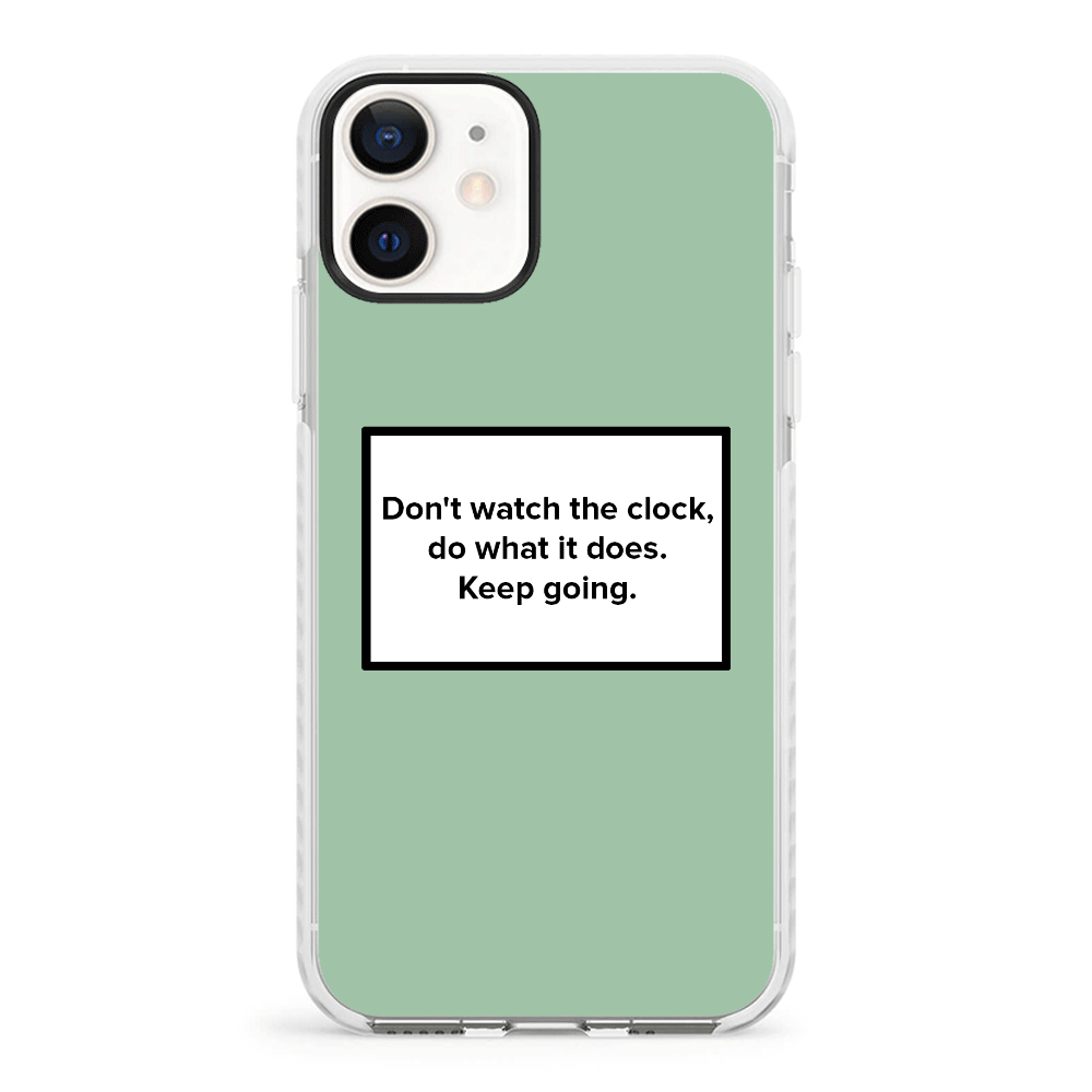 Apple iPhone 12 Mini / Impact Pro White Phone Case Custom Quote Text Box, Phone case - Stylizedd.com