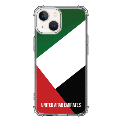 Apple iPhone 13 / Clear Classic Personalized UAE United Arab Emirates, Phone Case - Stylizedd.com