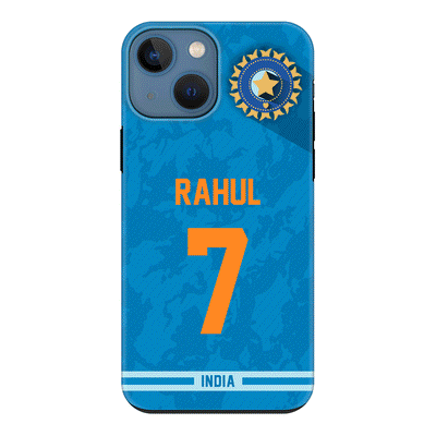 Apple iPhone 13 Mini / Tough Pro Personalized Cricket Jersey Phone Case Custom Name & Number - Stylizedd.com