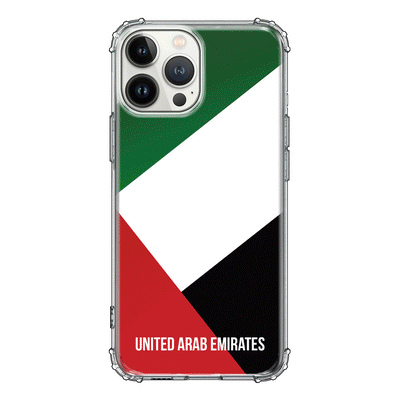 Apple iPhone 13 Pro Max / Clear Classic Personalized UAE United Arab Emirates, Phone Case - Stylizedd.com
